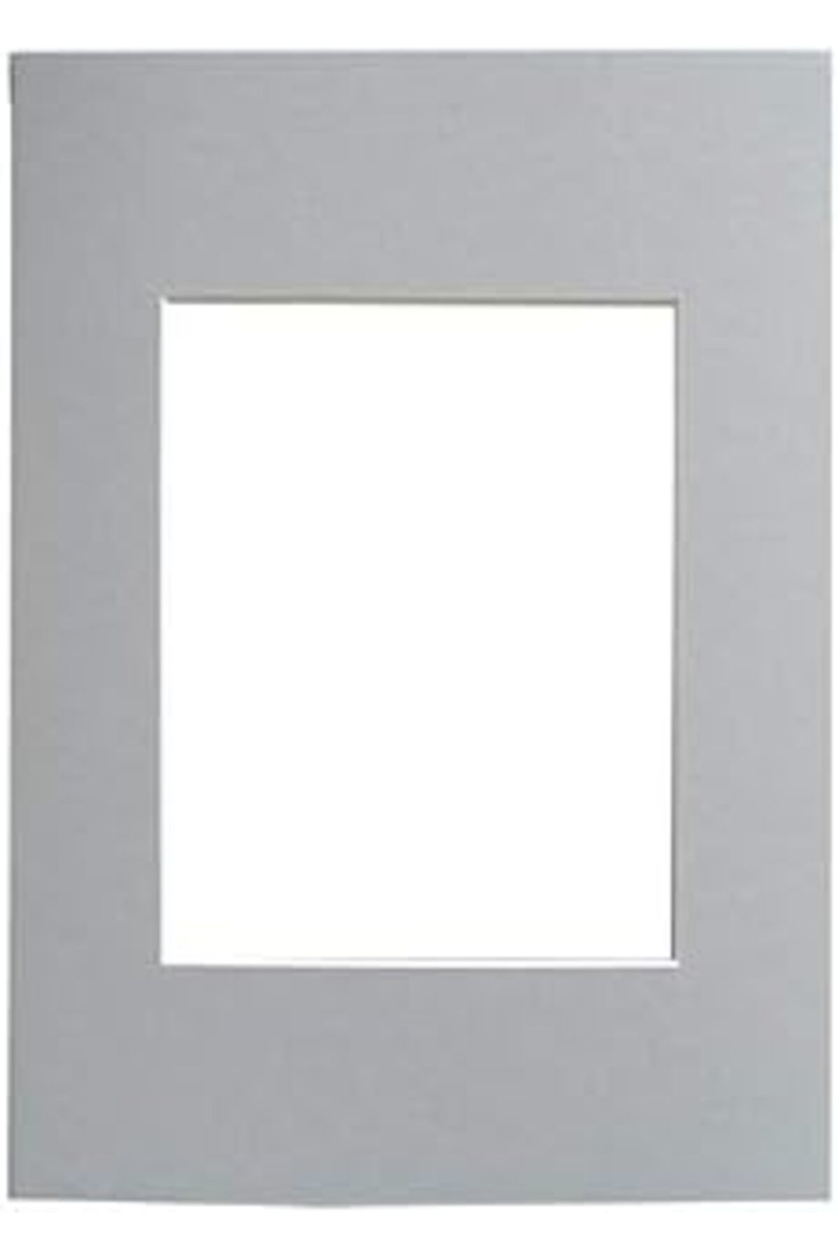 NETWORK ART Walther Design Paspartu, Paspartu Formatı 15X20 Cm, Resim Formatı 10X15 Cm, Gri