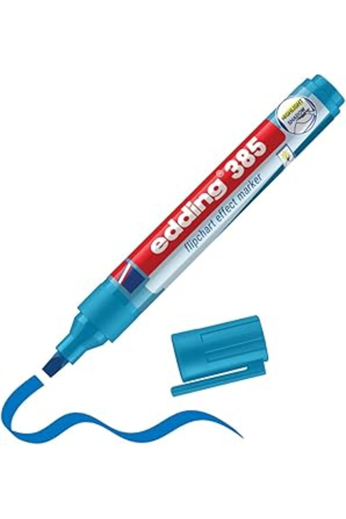 Pazarcan Edding 385 Flipchart Efekt Markörü Açık Mavi