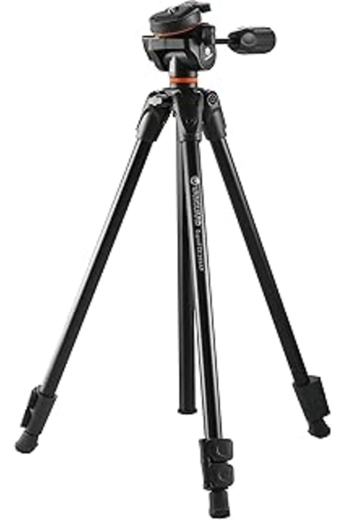 NETWORK ART Vanguard Espod Cx 203Ap, Foto/Video Tripod, Max Yükseklik 155Cm, Siyah
