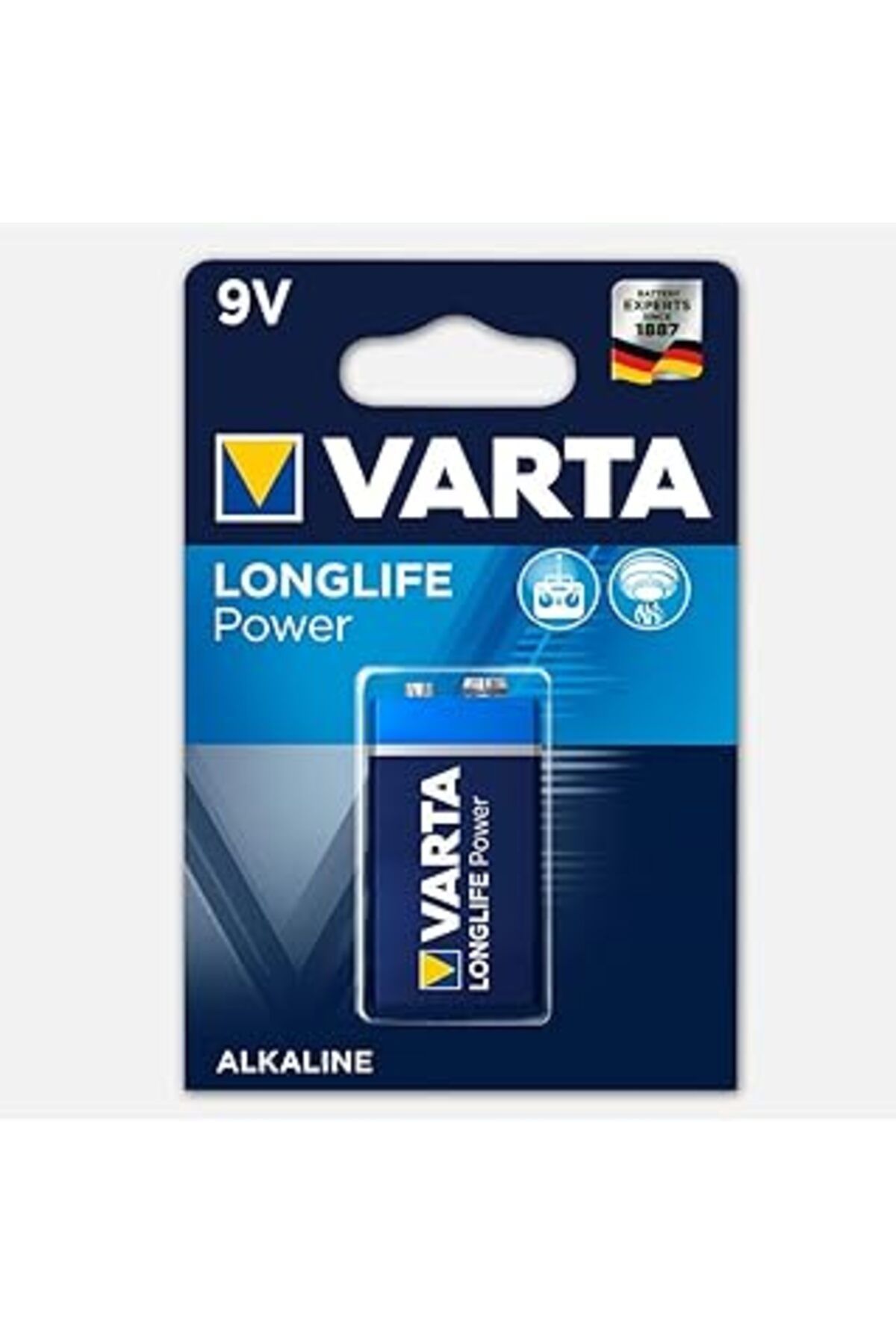 ASİTAN Longlife Power 1 X 9 V Alkalin Pil