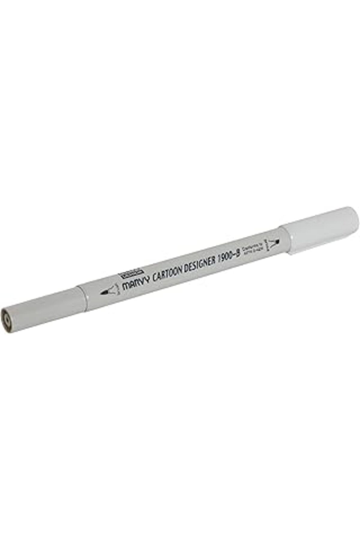 ASİTAN Uchida Marvy 1900B-S/37 Grafk Markör, Light Cool Grey