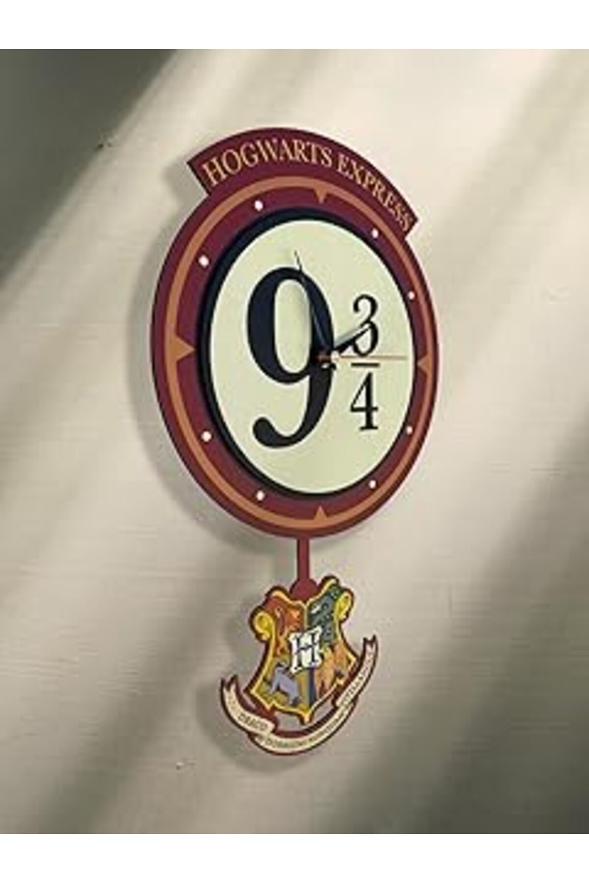 ASİTAN Hogwarts Express Ii Sallanır Sarkaçlı Dekoratif Duvar Saati