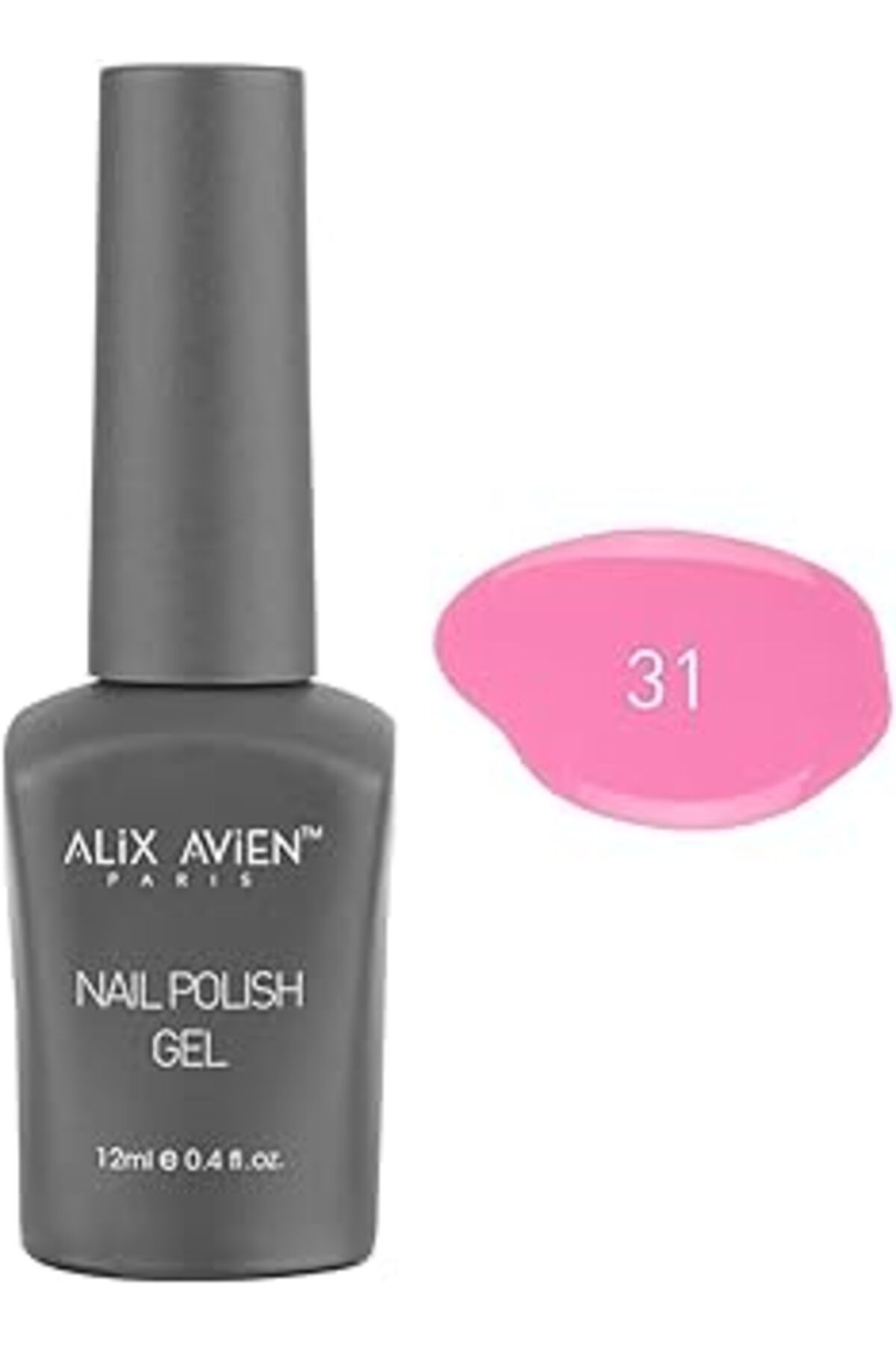Pazarcan Alix Avien Uv Kalıcı Şeker Pembe Jel Oje 31 - Gel Polish - 12 Ml