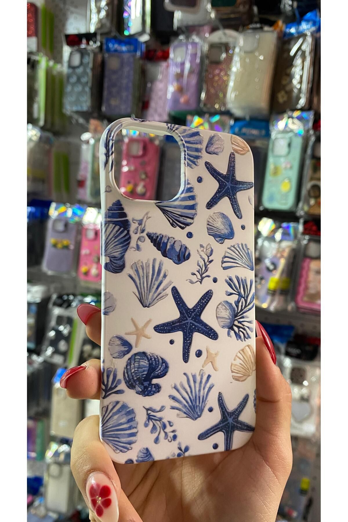MORA PHONE CASE İphone 13 Telefon Kılıfı Deniz Kabuğu Model