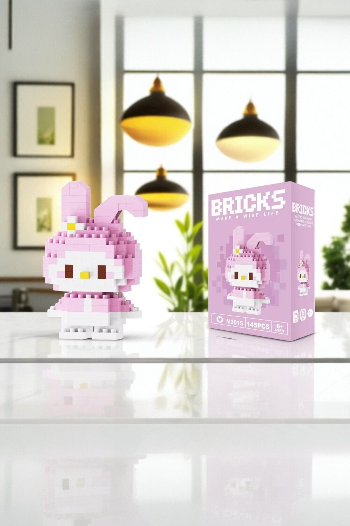Viony Hello Kitty My Melody 3D Yapboz Puzzle