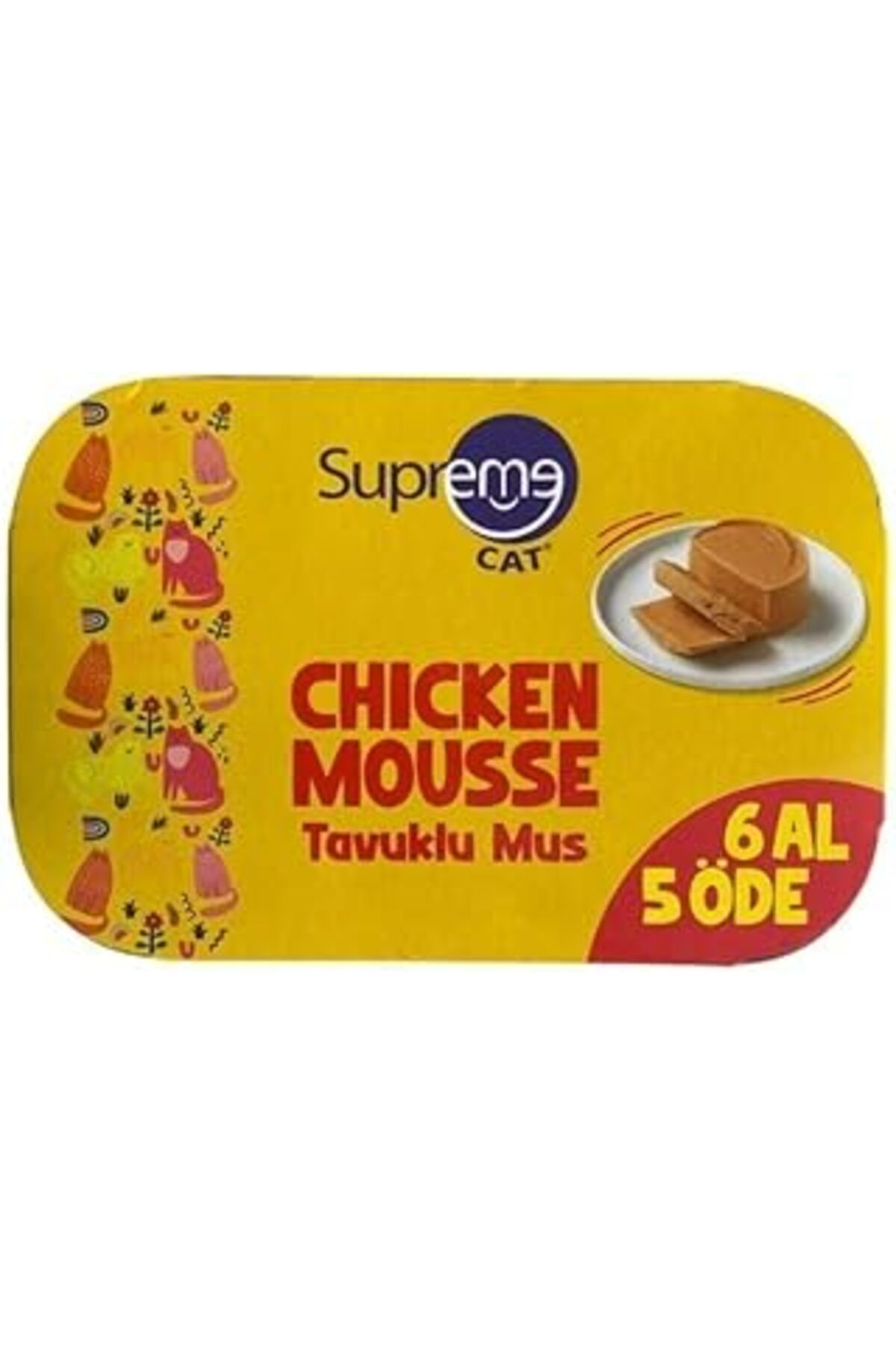 NETWORK ART Supreme Cat Tavuklu Püre 85Gr 6 Al 5 Öde