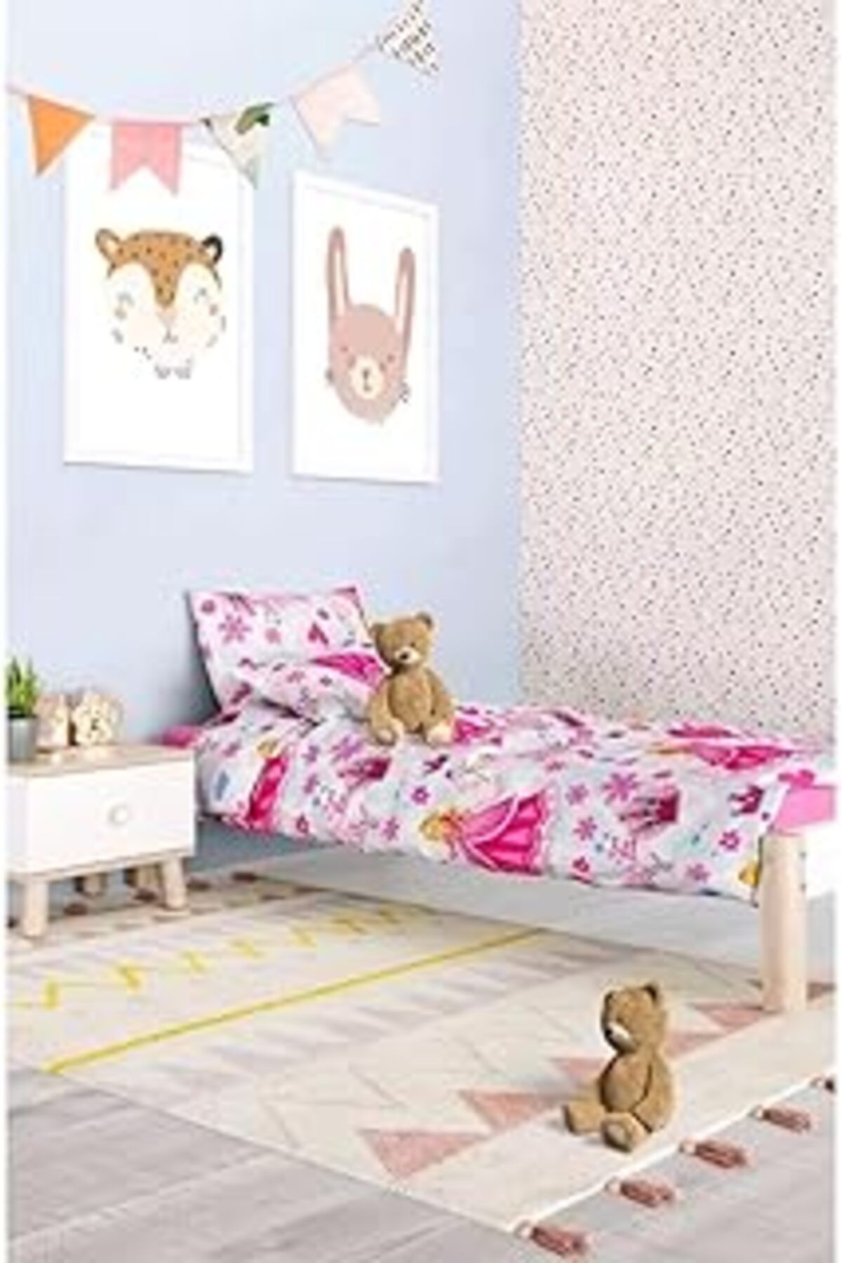 ASİTAN Mulberry Prenses Genç Nevresim Takımı 160 * 220- Pembe