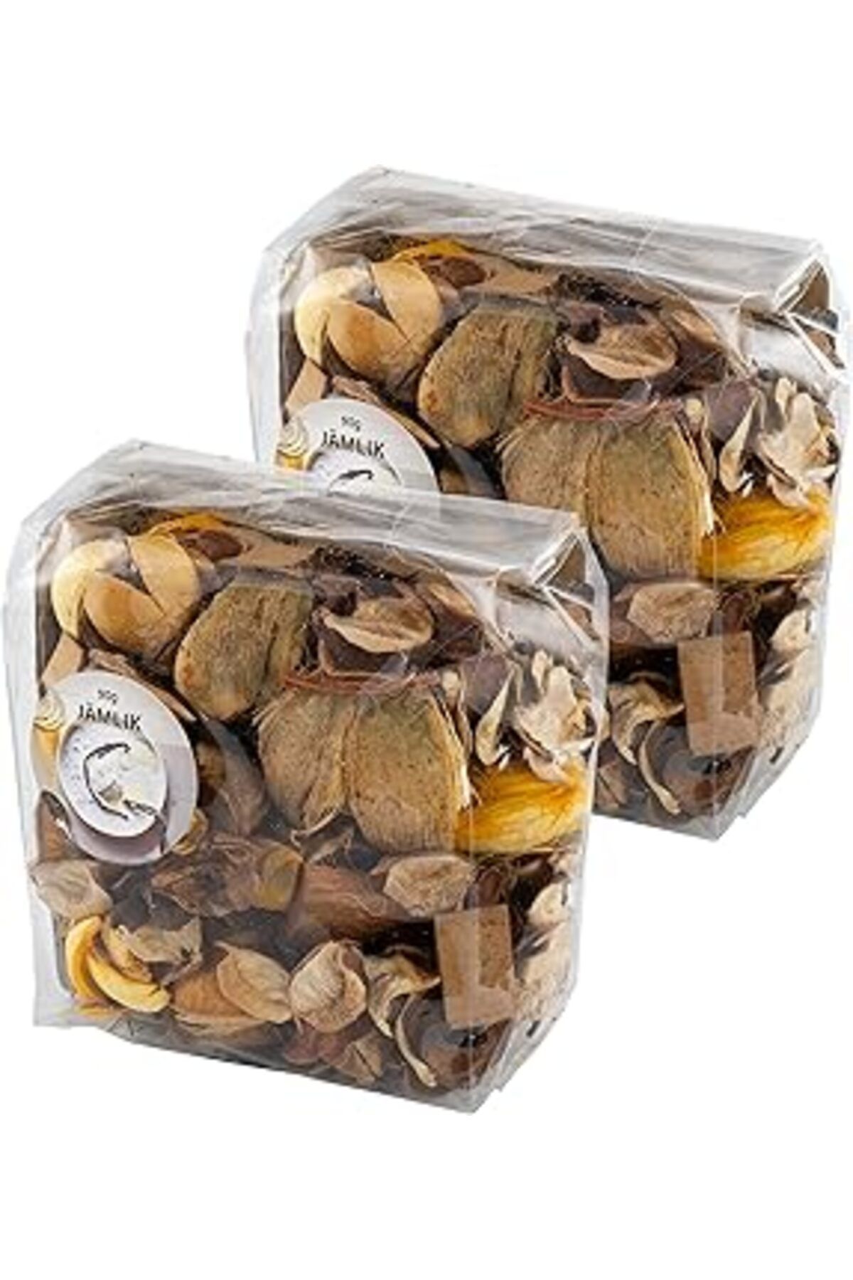 ASİTAN Jamlik Torbalarda Kurutulmuş Aromatik Kokulu Potpuri, Vanilya Ve Ilık Süt, Bej/Kahverengi - 2 X 90G
