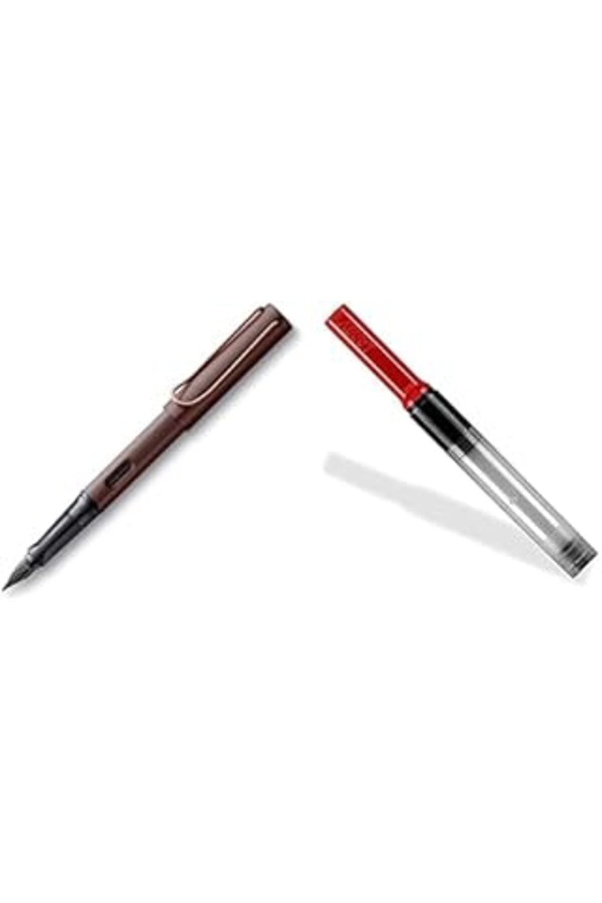Qedii Lamy 90-F Lx Dolma Kalem Marron F Uç Lamy Murekkep Ve Piston Ile Birlikte