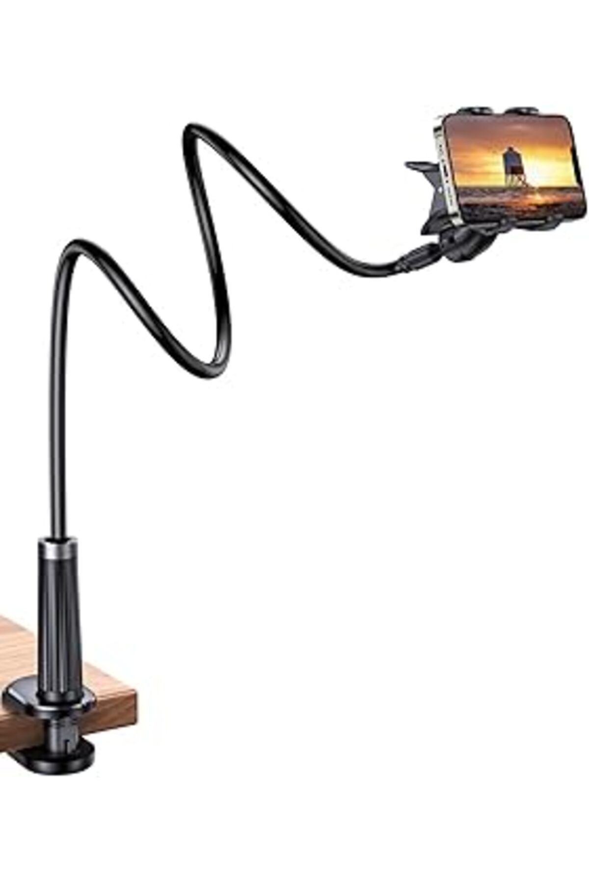 ASİTAN Ugreen Flexible Esnek Yatak Masa Telefon Tutucu Siyah 90 Cm