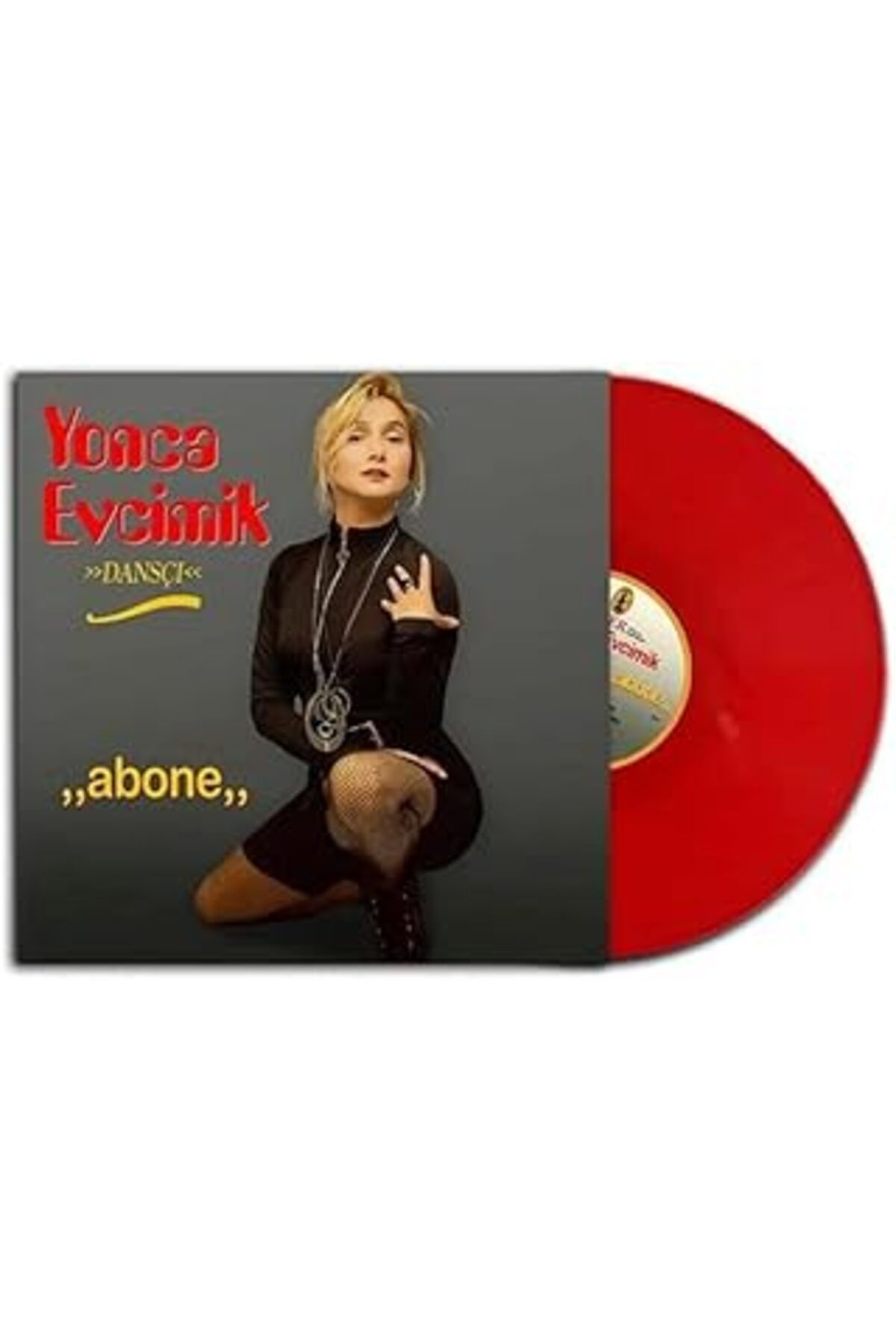 Qedii Yonca Evcimik Dansçı/Abone (Limited Edition) Kırmızı Renkli Plak Lp