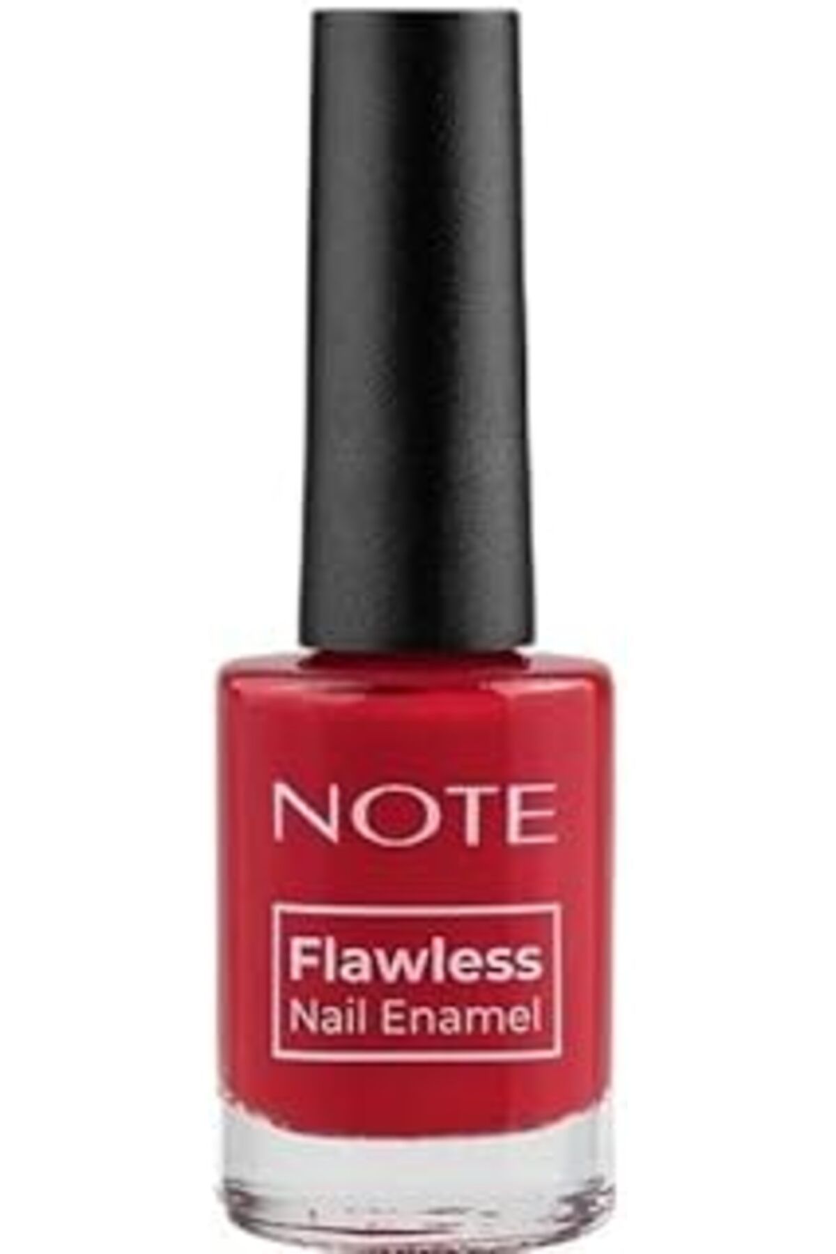 Pazarcan Note Nail Flawless Oje 100 Happy Red, Kırmızı