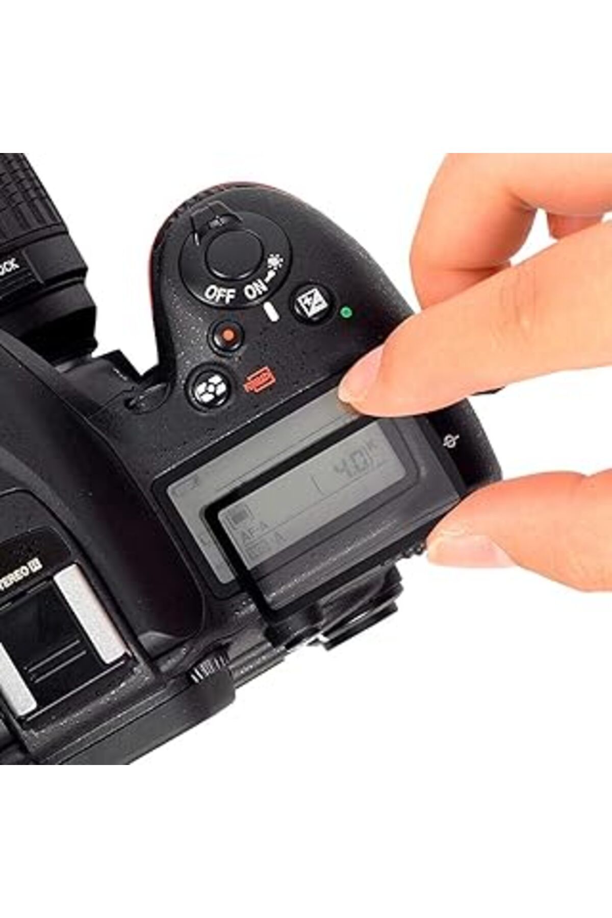 NETWORK ART 143 Fotoğraf Makinesinin Üst Ekranı, Akrilik Kameranın Üst Dış Lcd Ekran Penceresi Cam Çarpışma Önl
