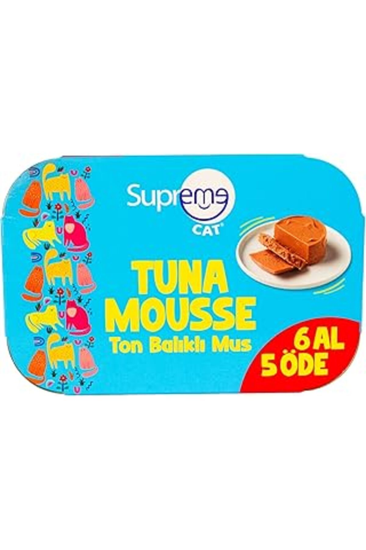 NETWORK ART Supreme Cat Ton Balıklı Püre 85Gr 6 Al 5 Öde