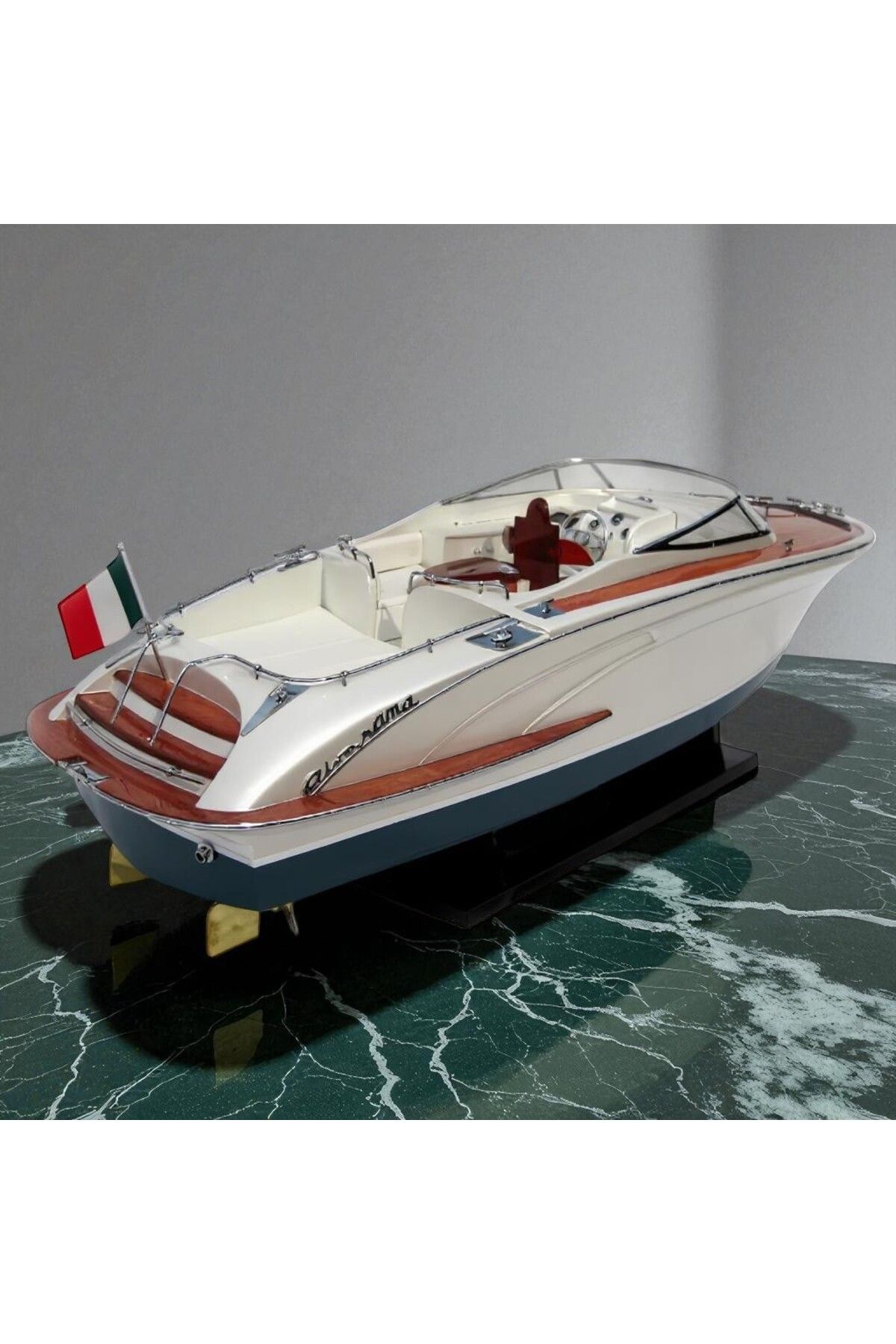 Vietnam gemiler DENİZCİLİK GRUBU-Vietnam Gemiler-RIVA RAMA 44 PLATINUM-90x27x27 CM-JSB0010P-G-90