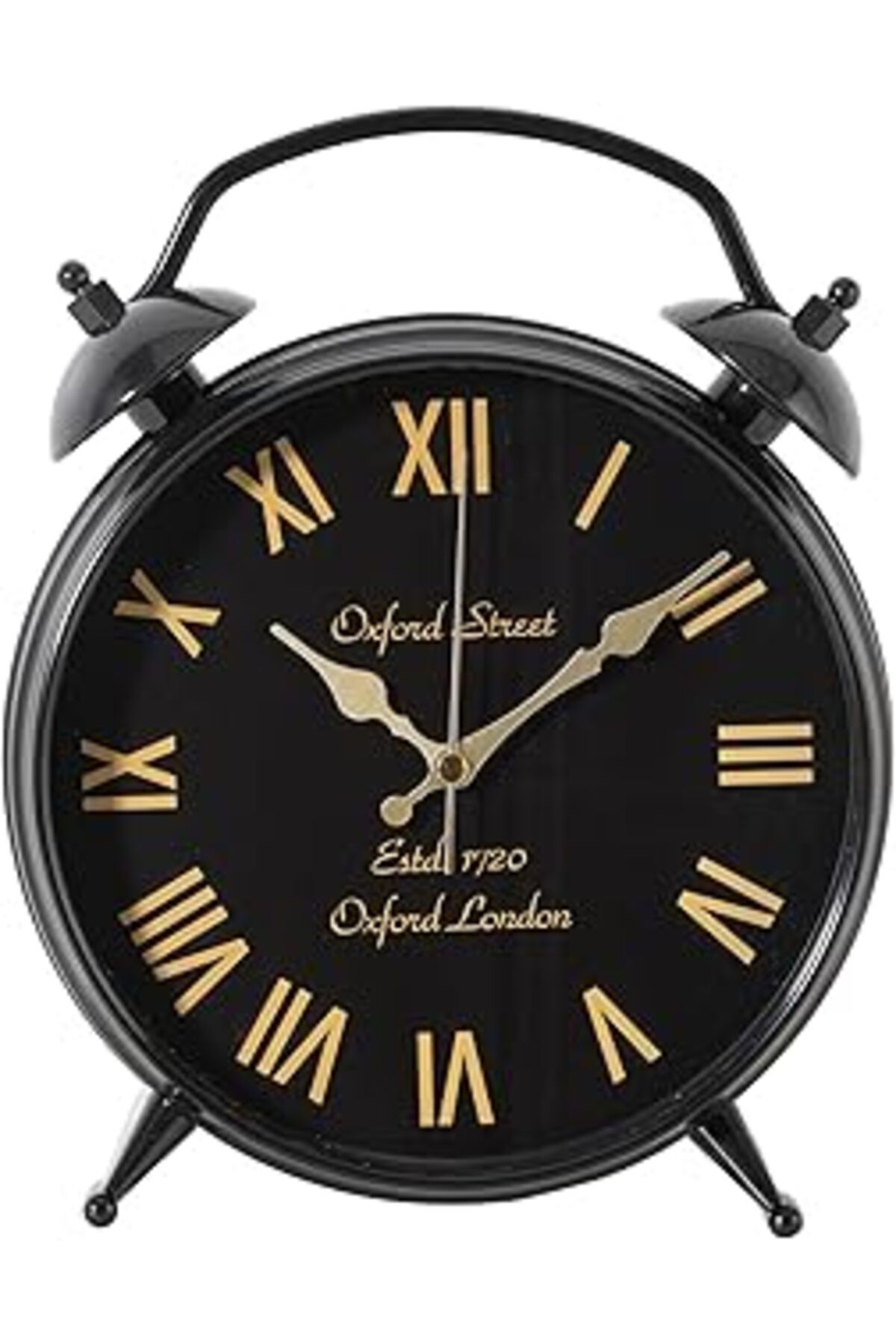 ASİTAN Concept Black Oxford Masa Saati 25 Cm