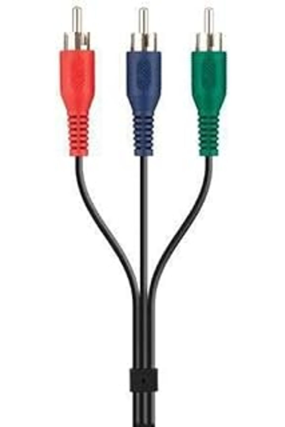 ASİTAN Belkin Blk-F3Y080Bf2M 3Xrca,M/M Metal Kablo, 2M, Siyah