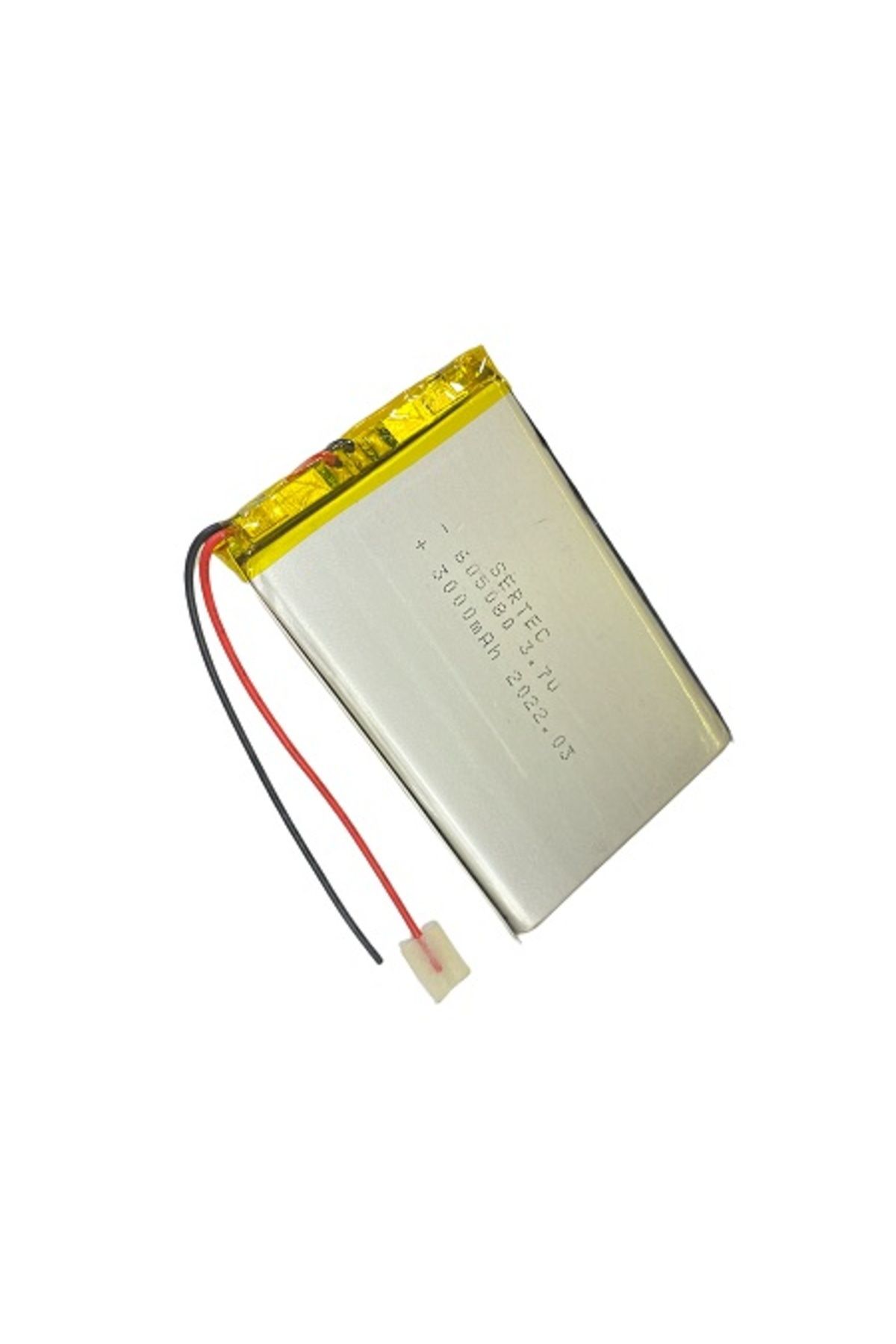Skygo 605080 3.7V 3000 mAh Li-Polymer Pil Devreli/1.5A