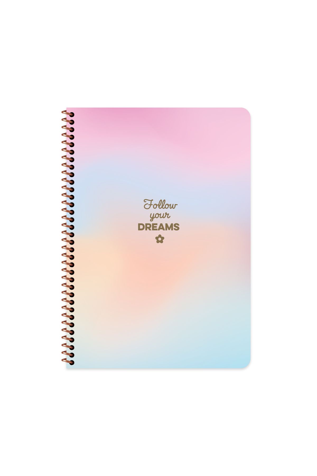 Keskin Colors Keskin Color A4 Çizgili Spiralli Peri Tozu Defter | 80 Yaprak
