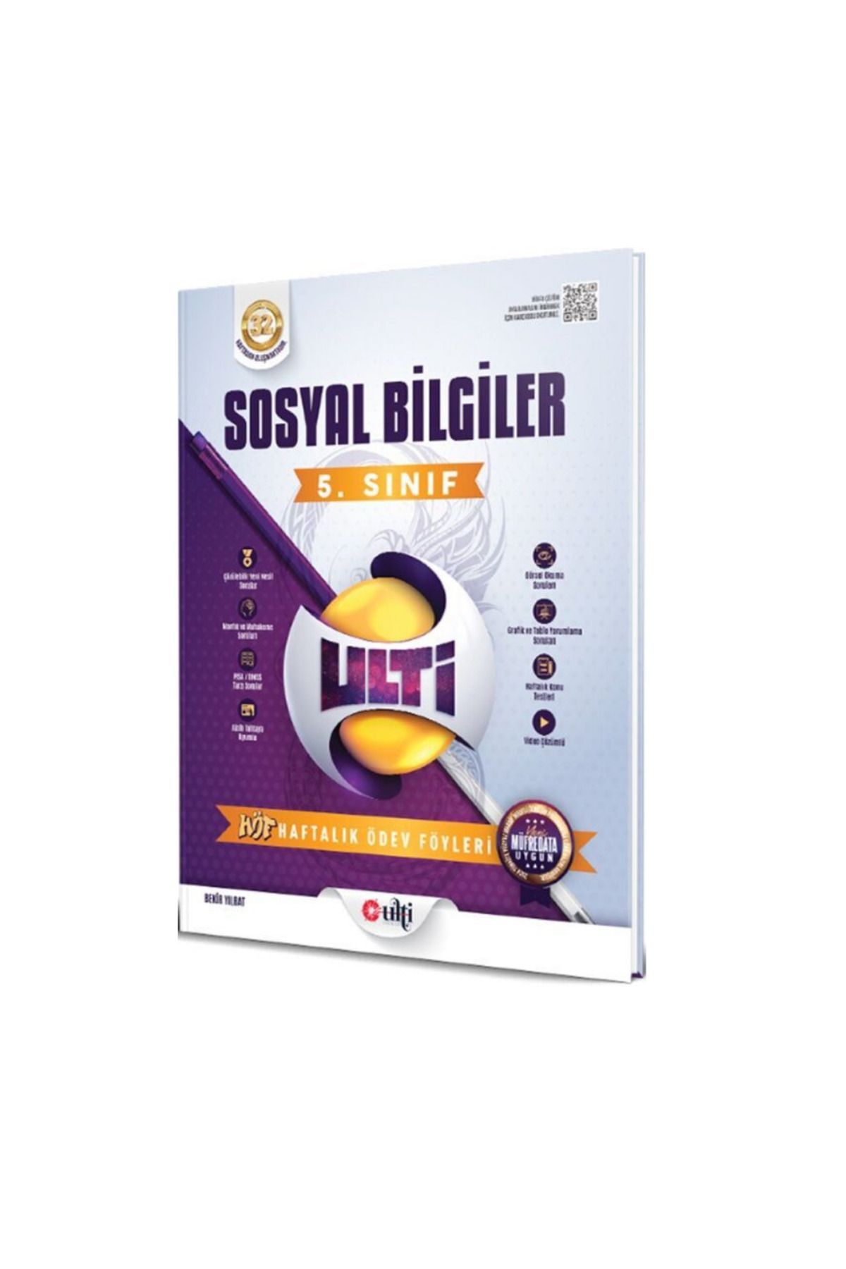 Bes Yayınları Ulti Yayınları 5. Sınıf Sosyal Bilgiler Haftalık Ödev Föyleri