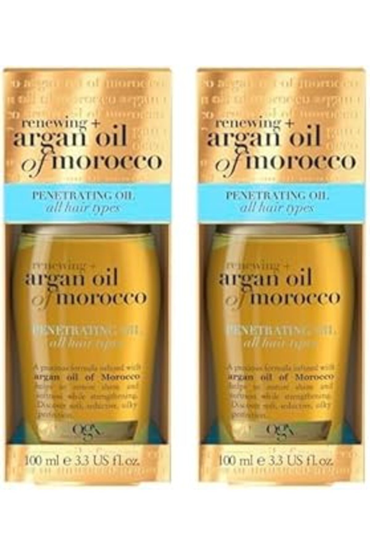 ASİTAN Yenileyici Argan Oil Of Morocco Saç Bakım Yağı 100 Ml 2Li Paket
