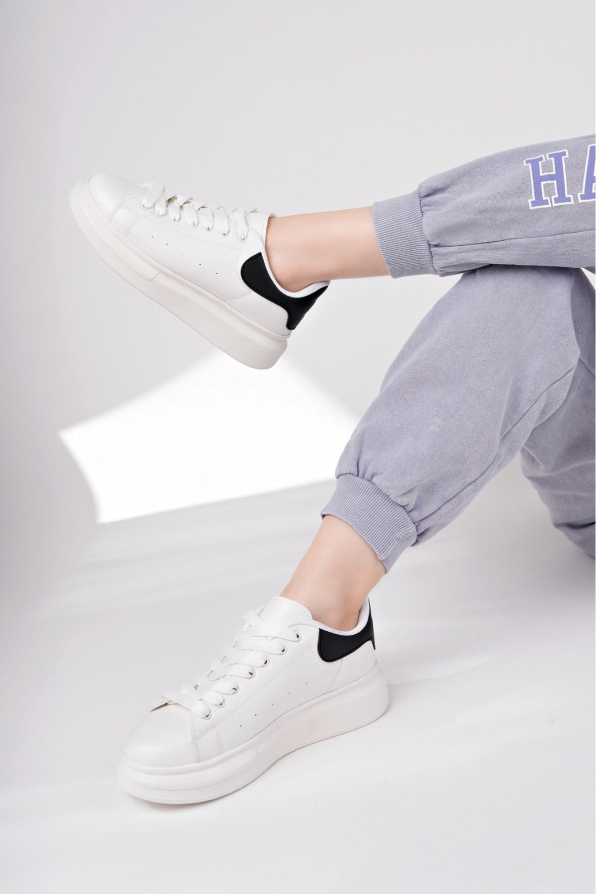 infinite8 Kadın Beyaz Spor Ayakkabı Sneaker