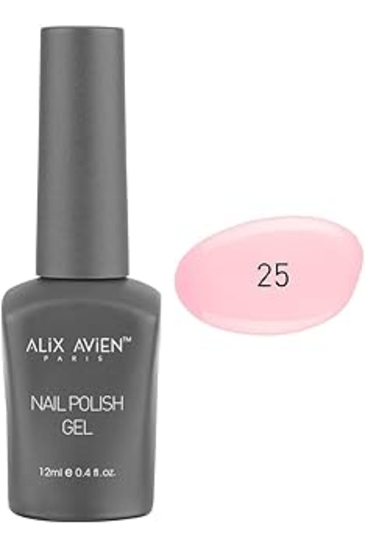 TBSProjects Alix Avien Uv Kalıcı Bebak Pembe Jel Oje 25 - Gel Polish - 12 Ml