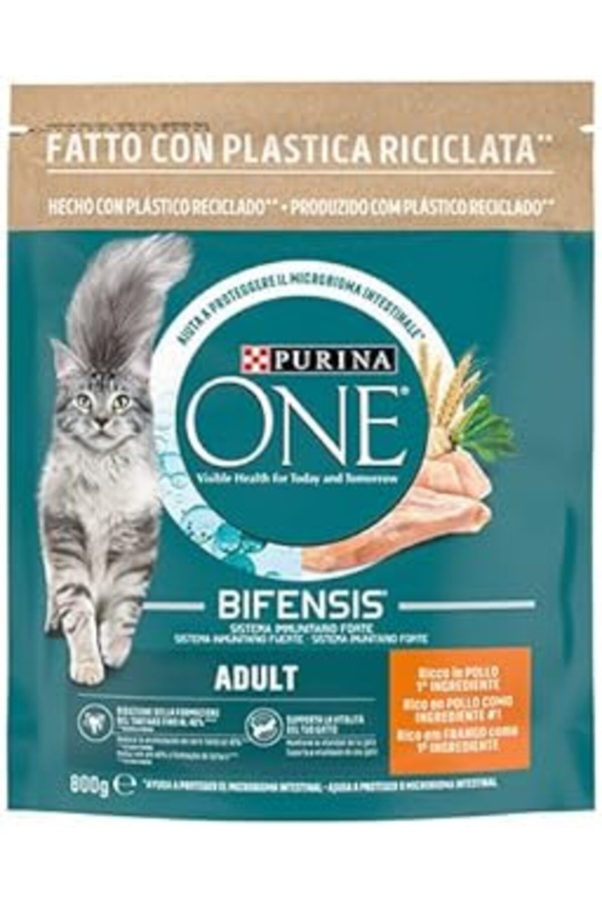 Qedii Purina One Tavuklu Yetişkin Kedi Maması 800 Gram