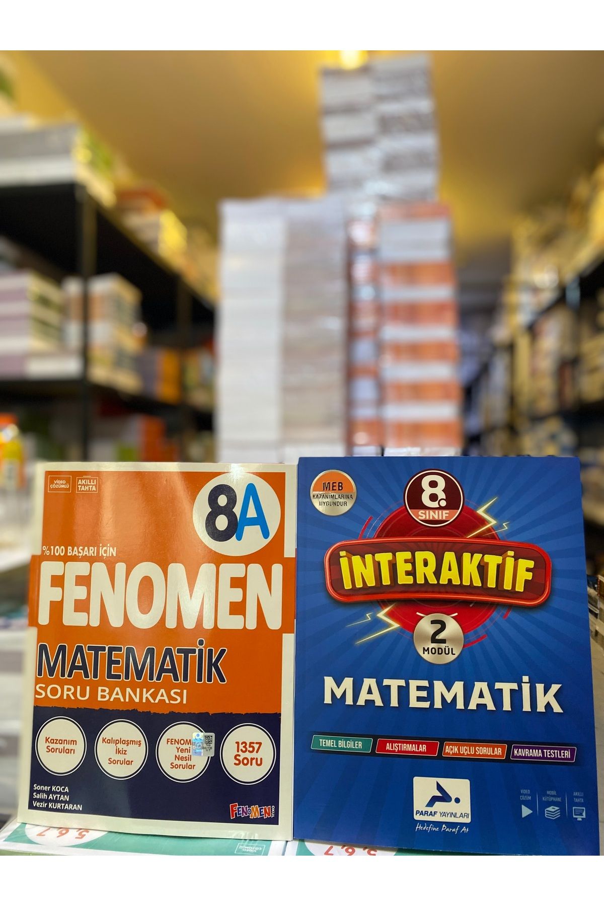 Yanıt Yayınları FENOMEN 8.SINIF MATEMATİK A VE 8 İNTERAKTİF MATEMATİK GÜNCEL
