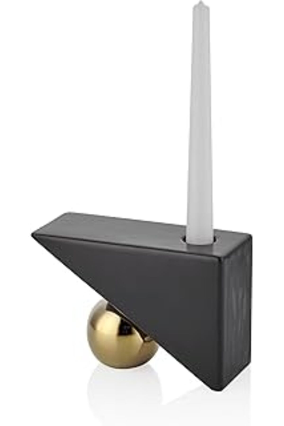 ASİTAN Setabianca Stmh-012 Elite Deco Planet Siyah Mumluk 14X6X9Cm