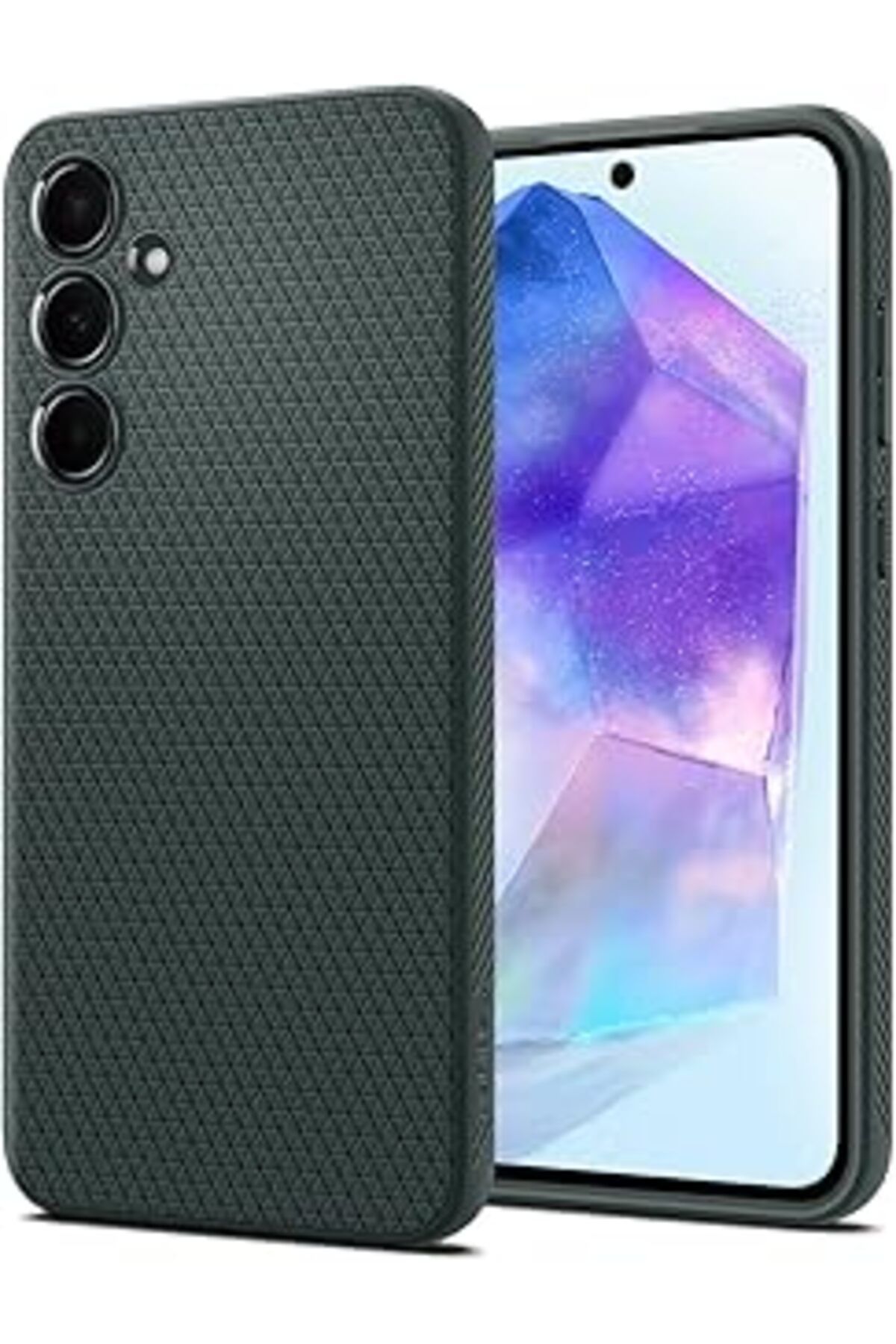 NETWORK ART Galaxy A55 Kılıf Liquid Air Abyss Green - Acs07527