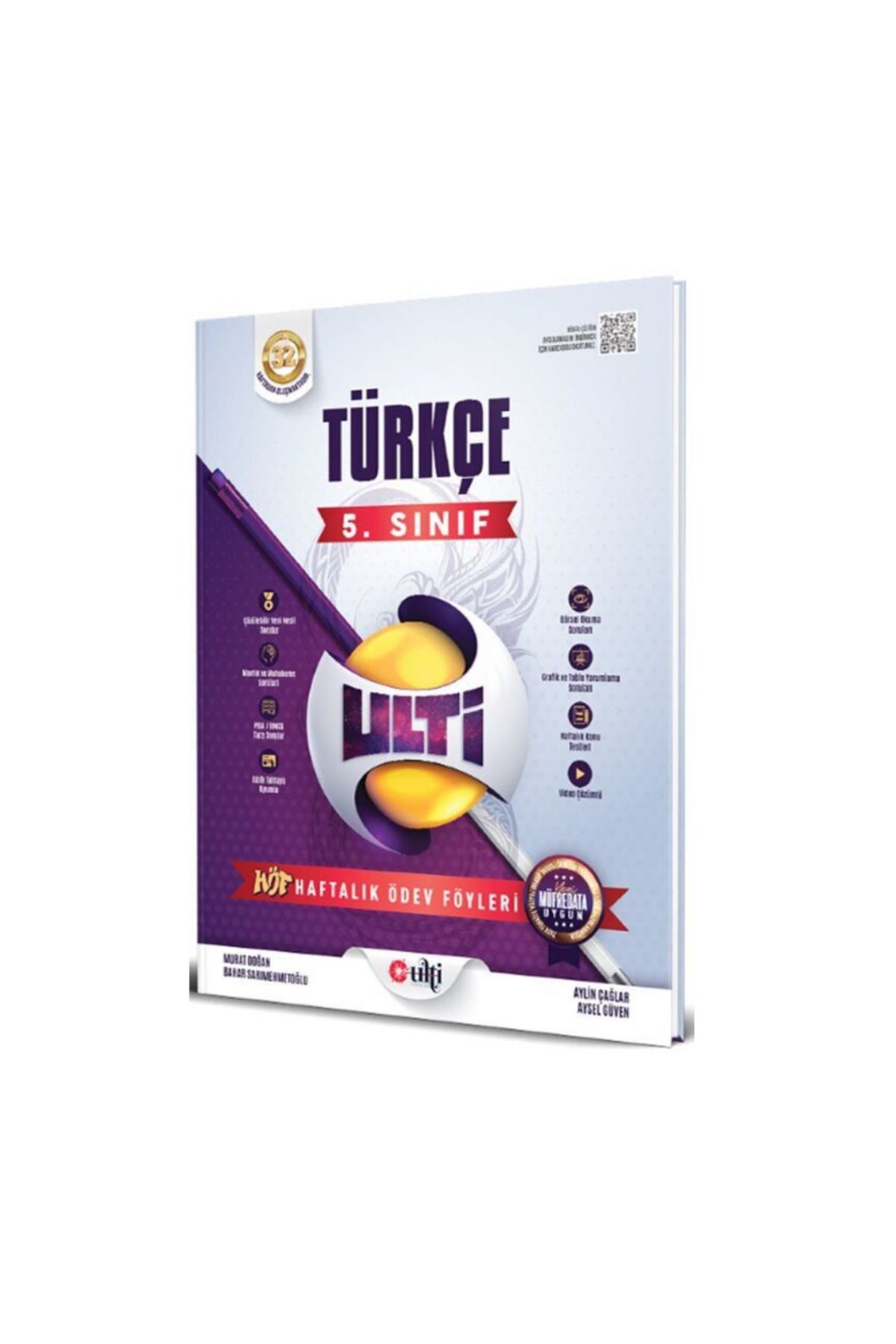 Bes Yayınları Ulti Yayınları 5. Sınıf Türkçe Haftalık Ödev Föyleri