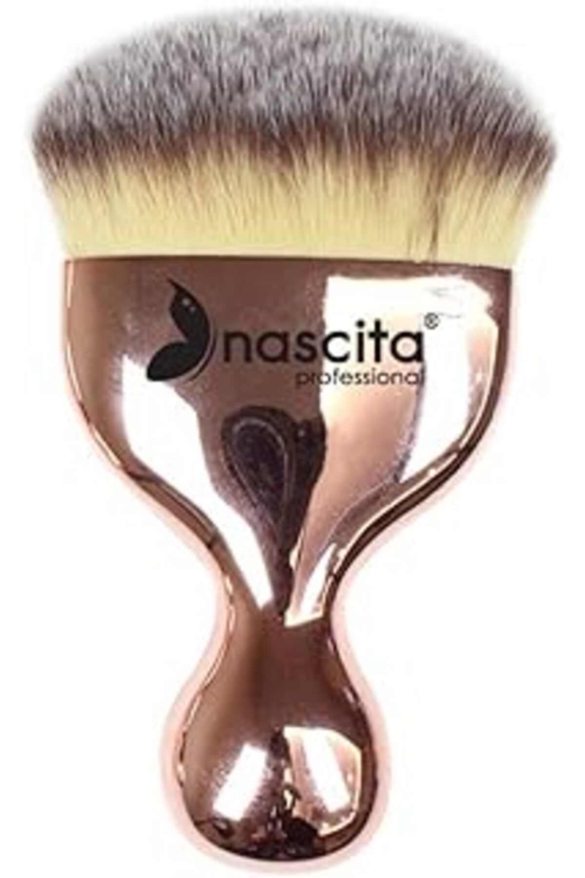 ASİTAN Bronzy Glow Kısa Yapılı Düz Kontür Fırçası