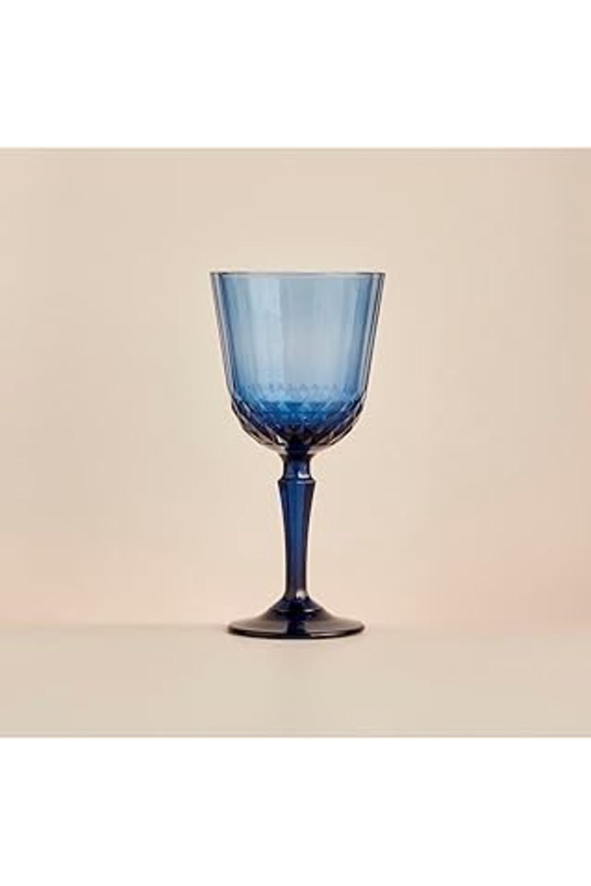 Mu Art Ahşap Bella Maison Colore Kesme Kadeh Mavi (310 Cc)