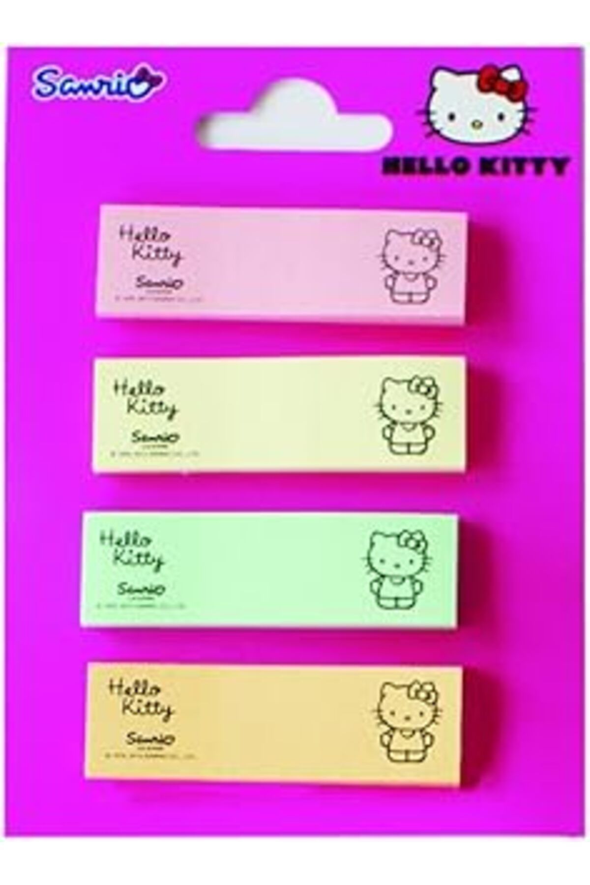 ASİTAN Notix Hello Kitty Pastel R.Ayraç 25 Yp 4X15X50