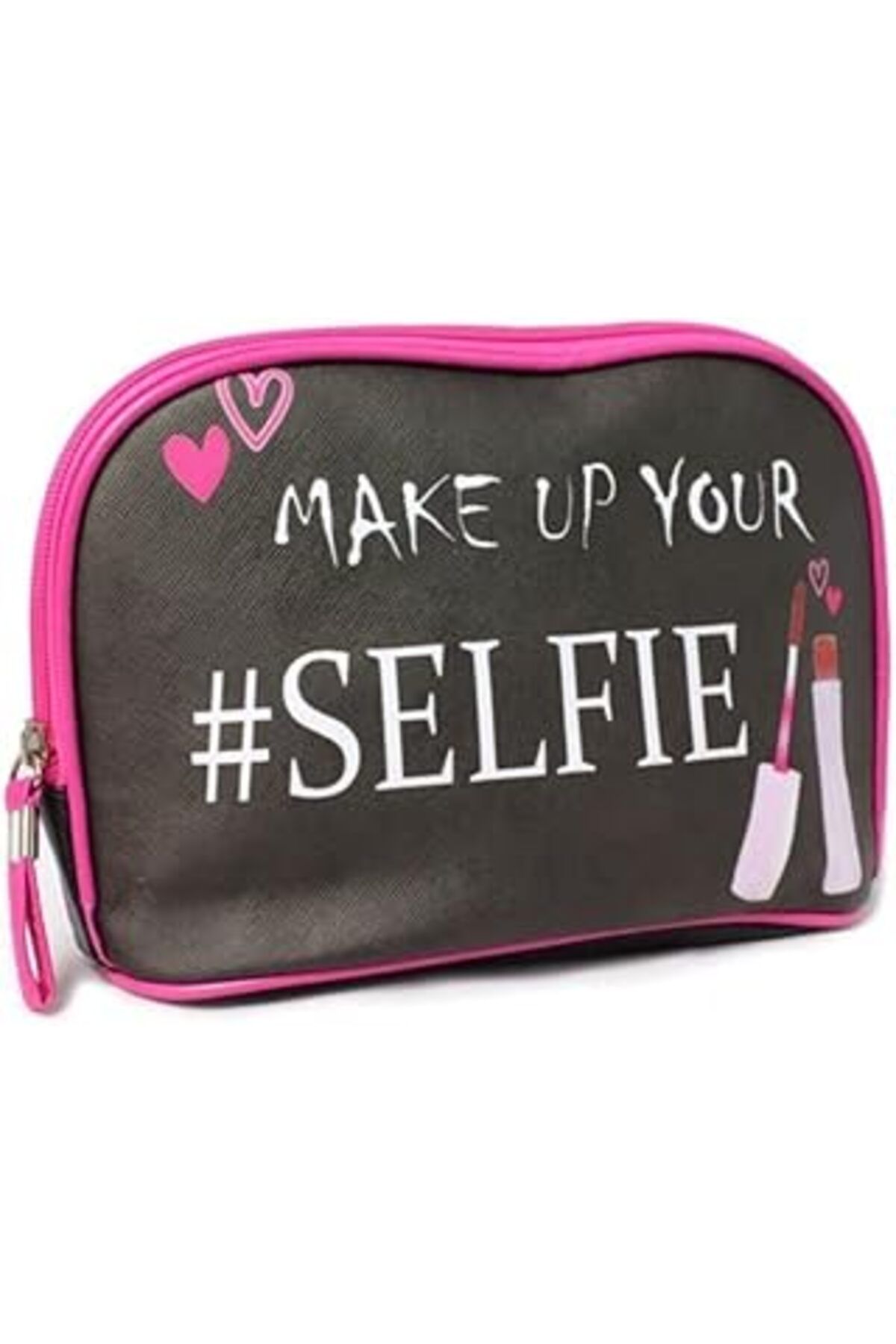 ASİTAN Eleganza Make-Up Selfie Yazılı Çanta