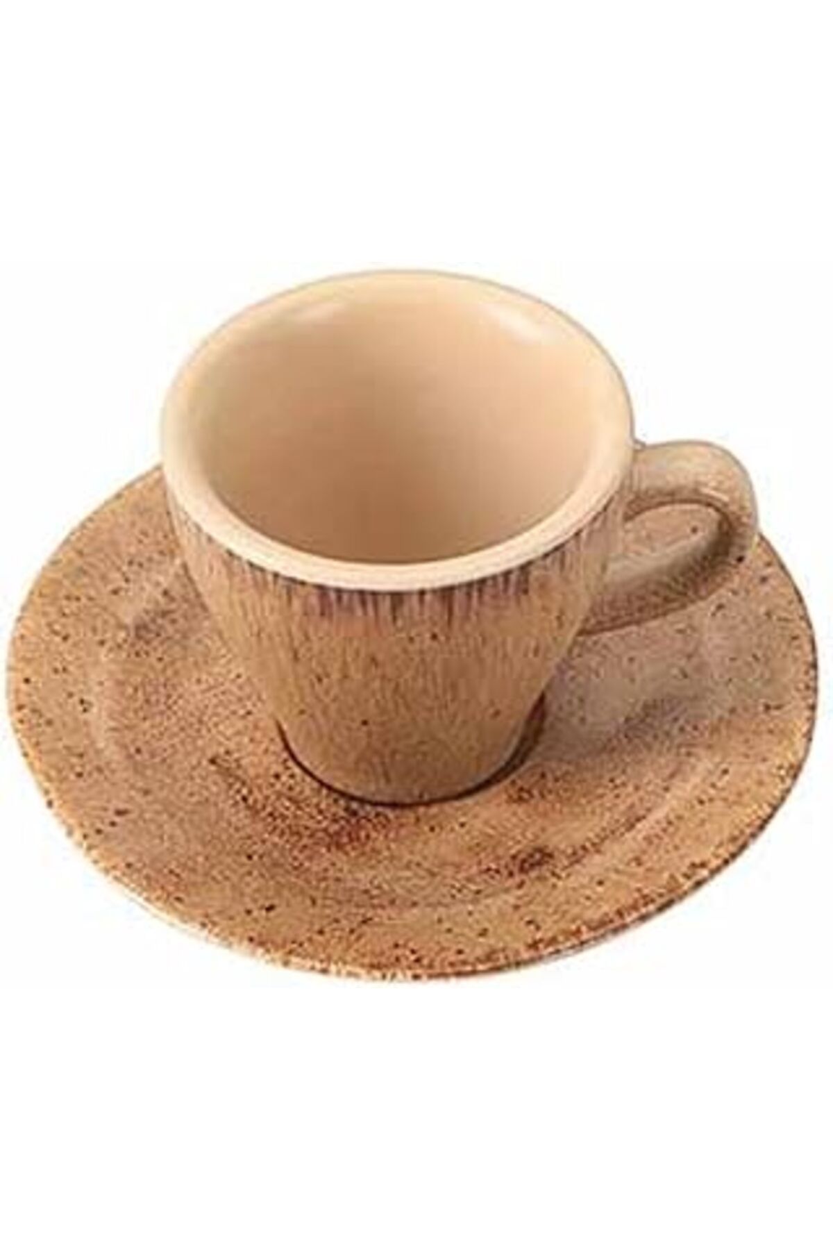 ASİTAN Porland Stoneware Nature Tabaklı Kahve Fincanı 75Cc