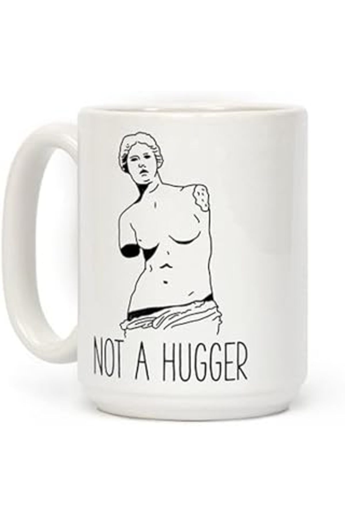 Mu Art Ahşap Print Dore Hugger Değil Güzel Sanatlar Heykel Kupa İngilizce Kupa