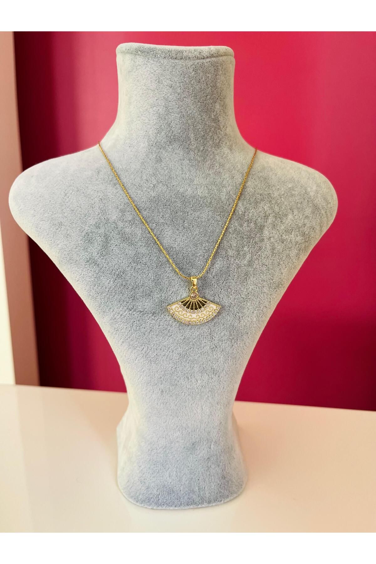 Asteria Jewelry Yelpaze Kolye