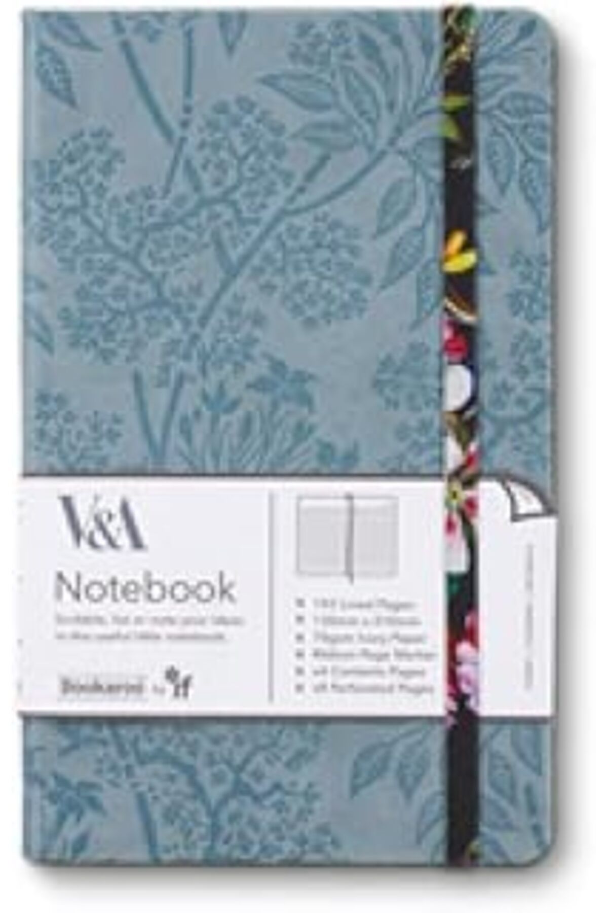 ASİTAN If Bookaroo A5 Günlük Eflatun Çiçek Desen