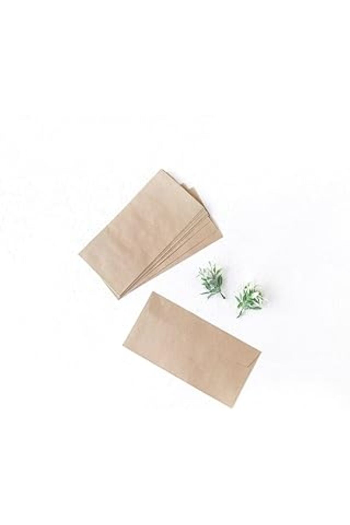 ASİTAN Bimotif Kraft Zarf, 11X22 Cm 25 Adet