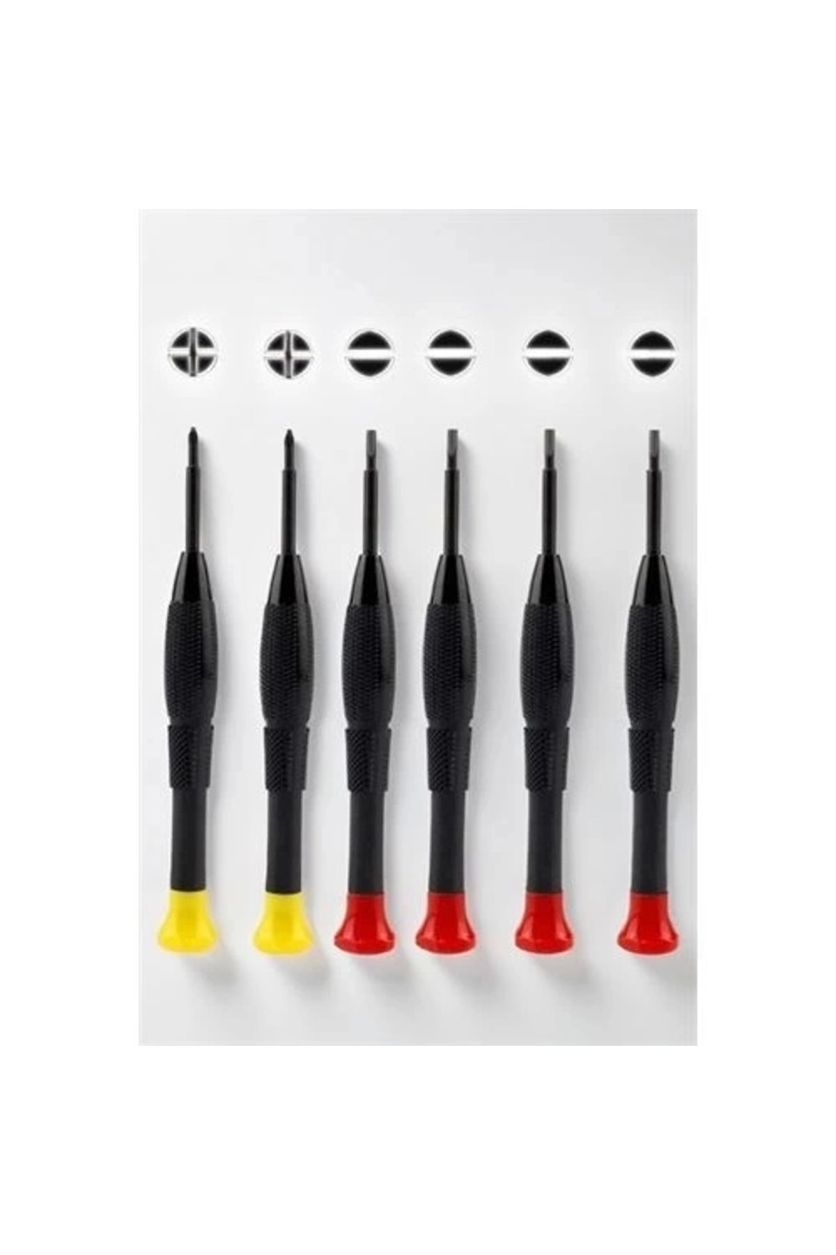 Generic 6 lı - + Elektronik Gözlük Tamir Tornavida Seti