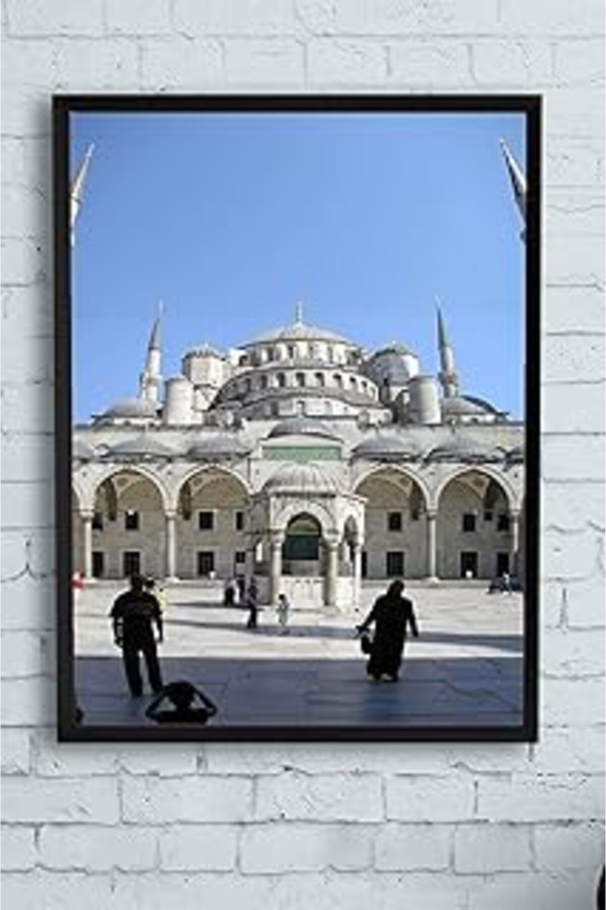Pazarcan Postermanya (Pster13429) Sultan Ahmet Camii Çerçeveli Tablo 3 (40X50Cm)