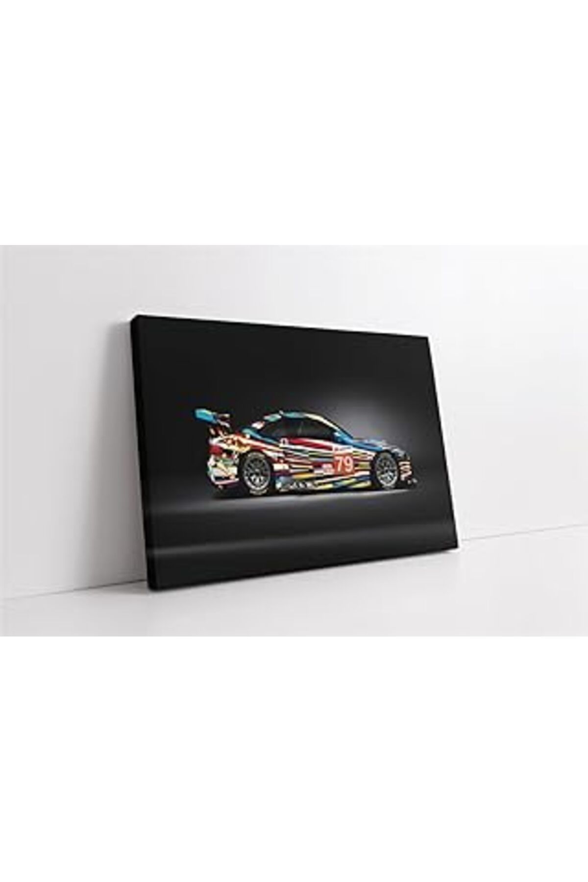 Pazarcan Tablosan Modifiye Edilmiş Spor Araç Kanvas Tablo 30X50 Cm Ka01283