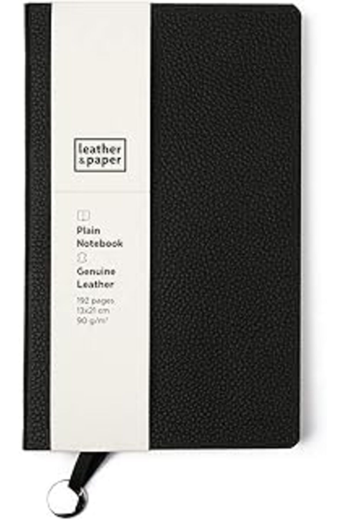 ASİTAN Leather & Paper Lp1013 Defter, Siyah, Çizgisiz
