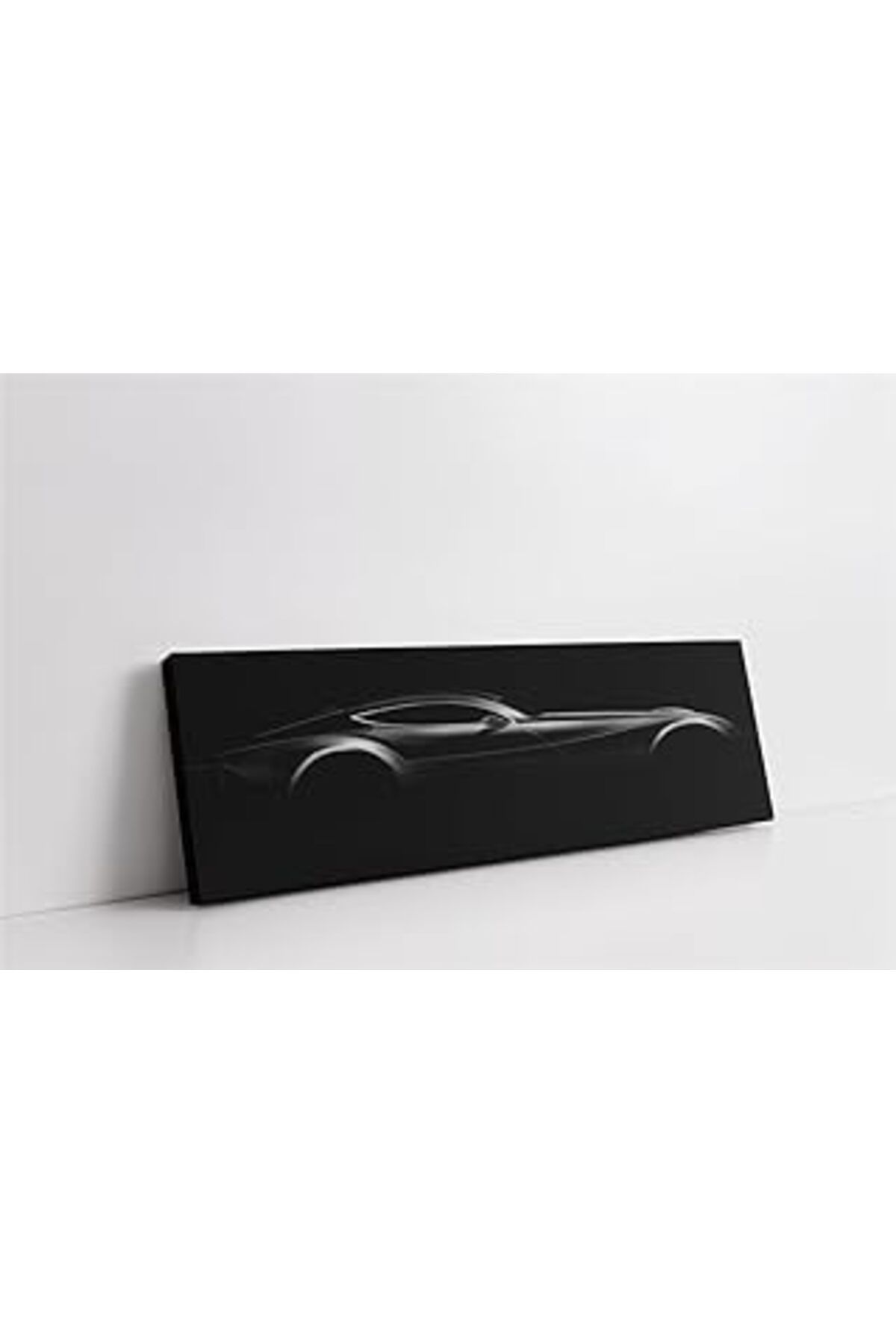 Mu Art Ahşap Tablosan Spor Araba Kanvas Tablo 30X75 Cm Ka01282