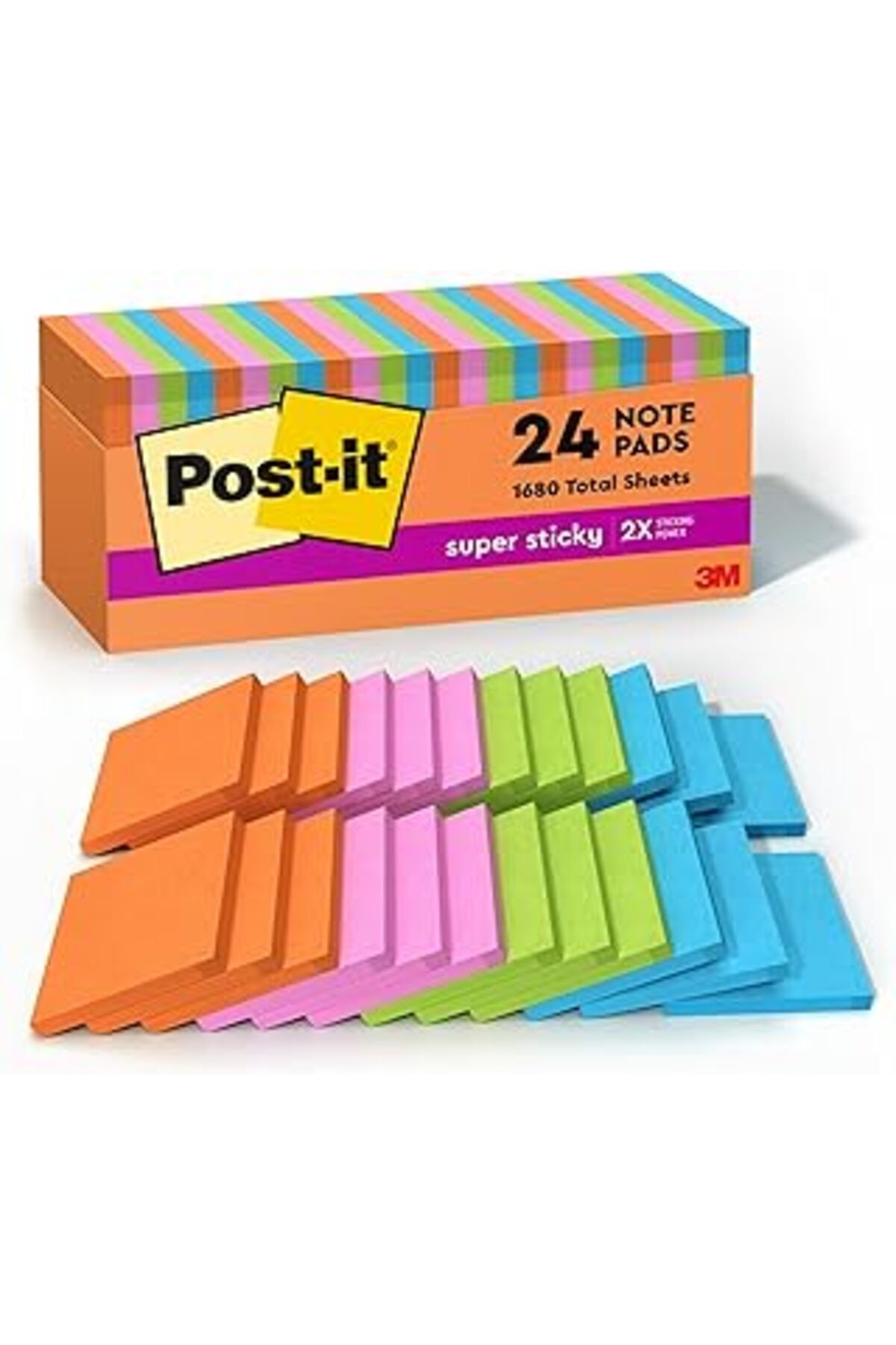 Pazarcan Post-It Notes 7,6 X 7,6 Cm Cube Yaprak 24 Pads