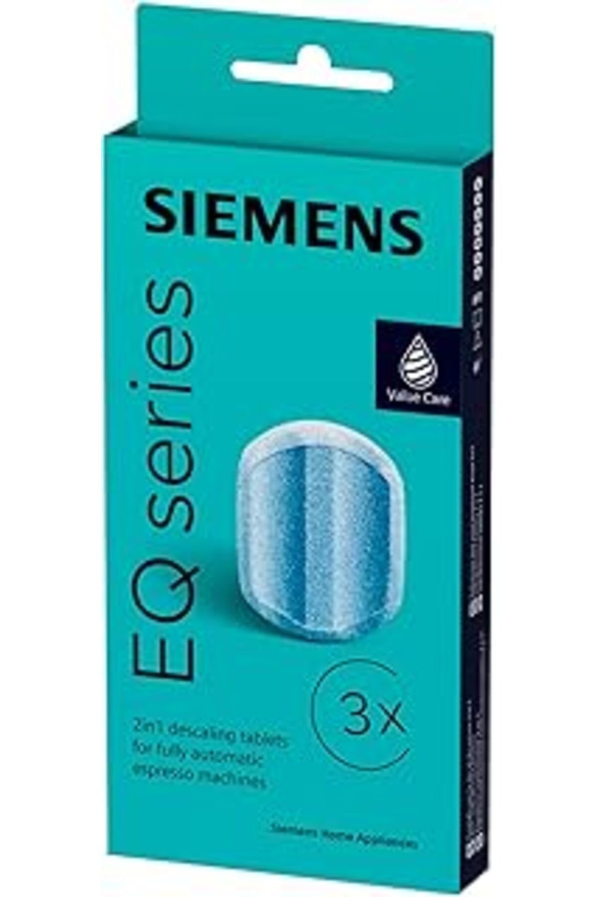 Mu Art Ahşap Siemens Tz80002A Kireç Çözücü Tabletler, 3 Adet, Kireç Birikintilerini Giderir Ve Korozyona Karşı K