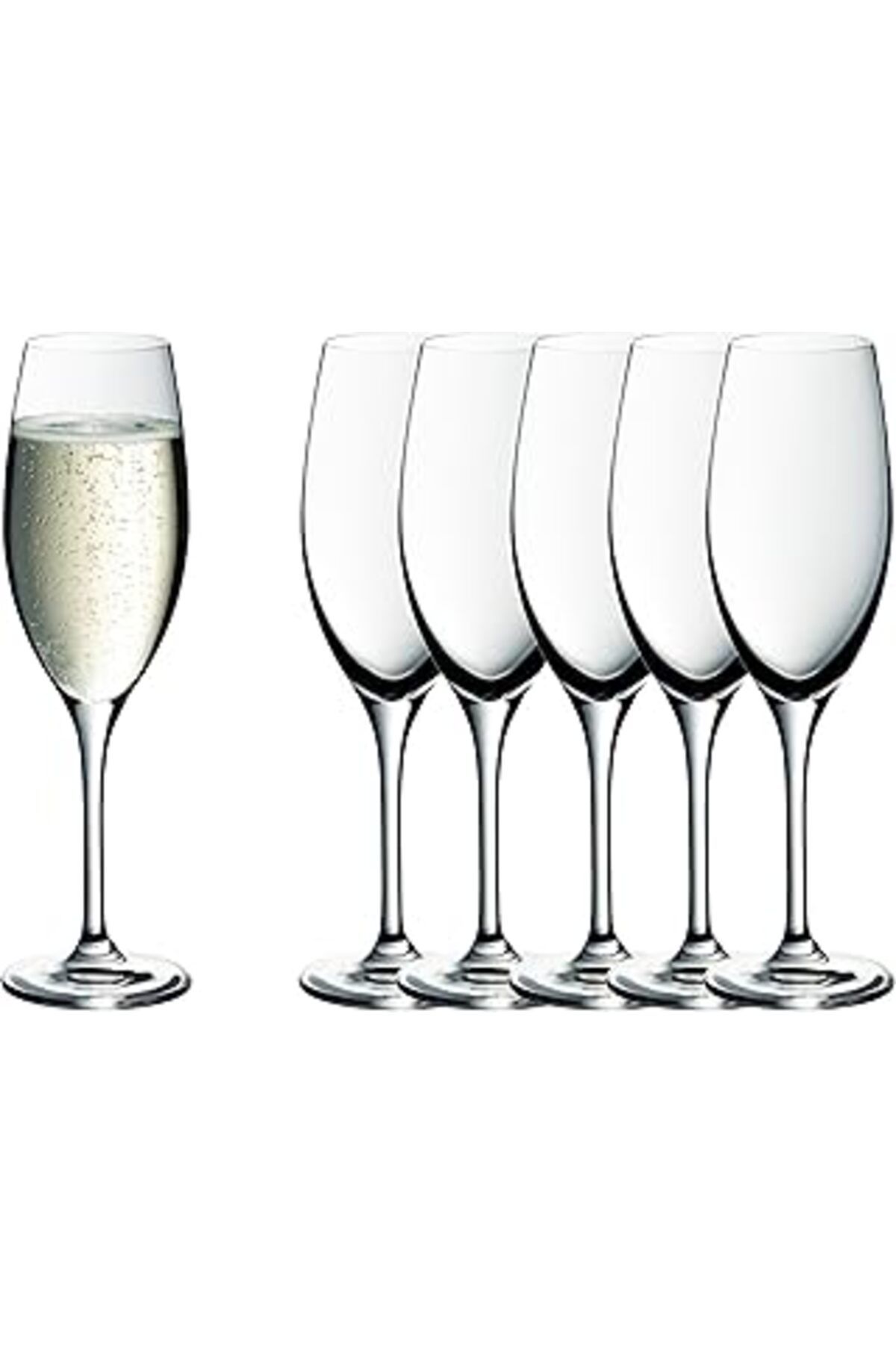 Mu Art Ahşap Easyplus 6'Lı Şampanya Kadehi - 3201001635