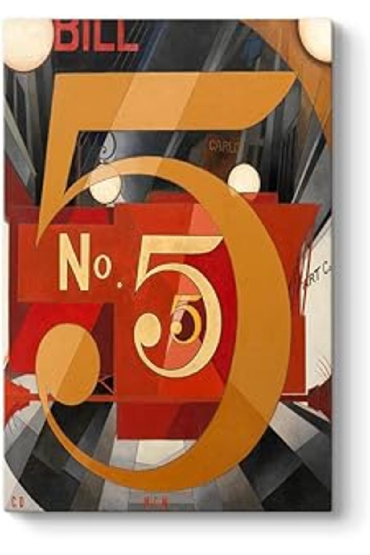 Pazarcan Tabloshop Charles Demuth - 5 Kanvas Tablo 100 X 140